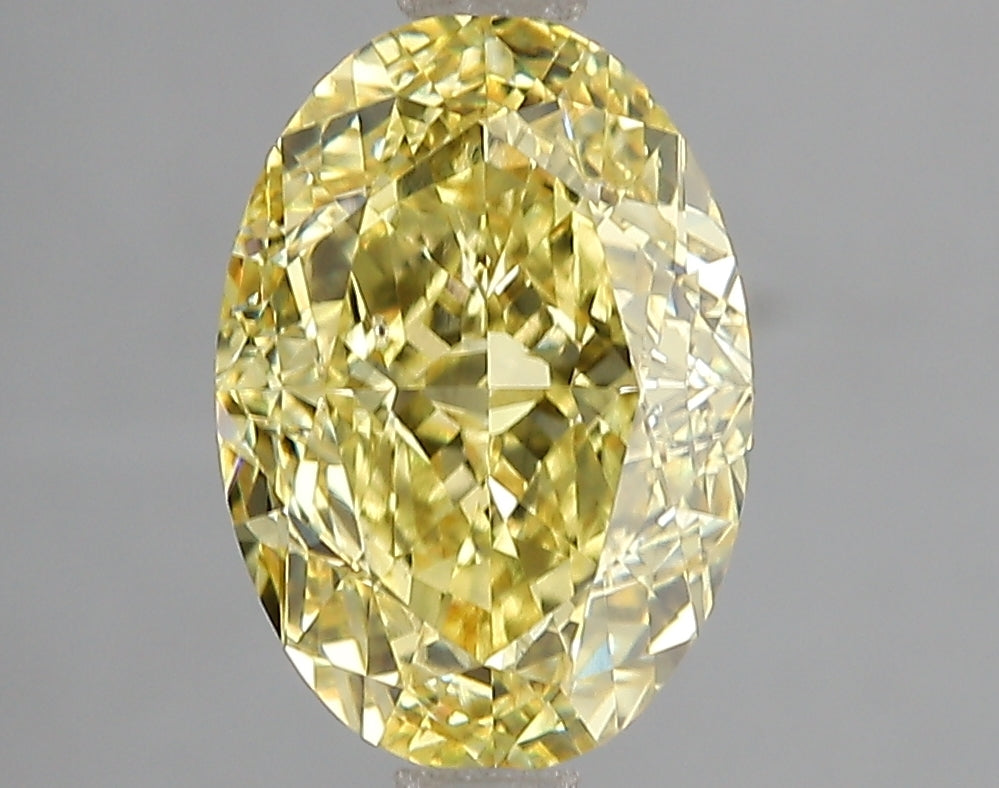 3.02ct Lab Diamond KT71-3 — FANCY VIVID YELLOW/VS2 | IGI Certified