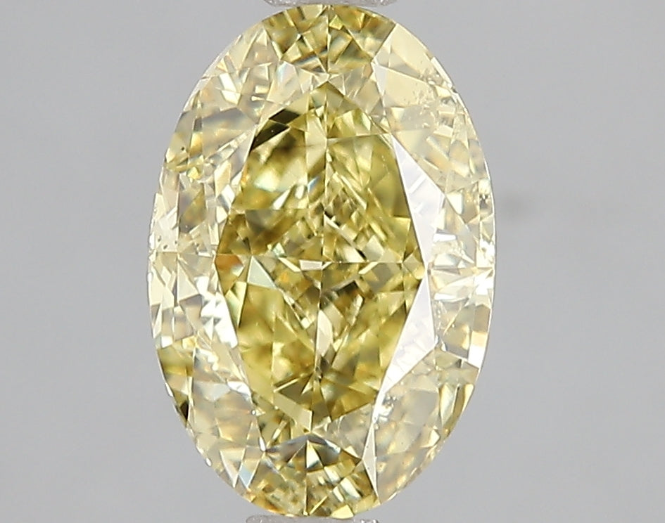 2.5ct Lab Diamond KT71-47 — FANCY INTENSE YELLOW/SI1 | IGI Certified
