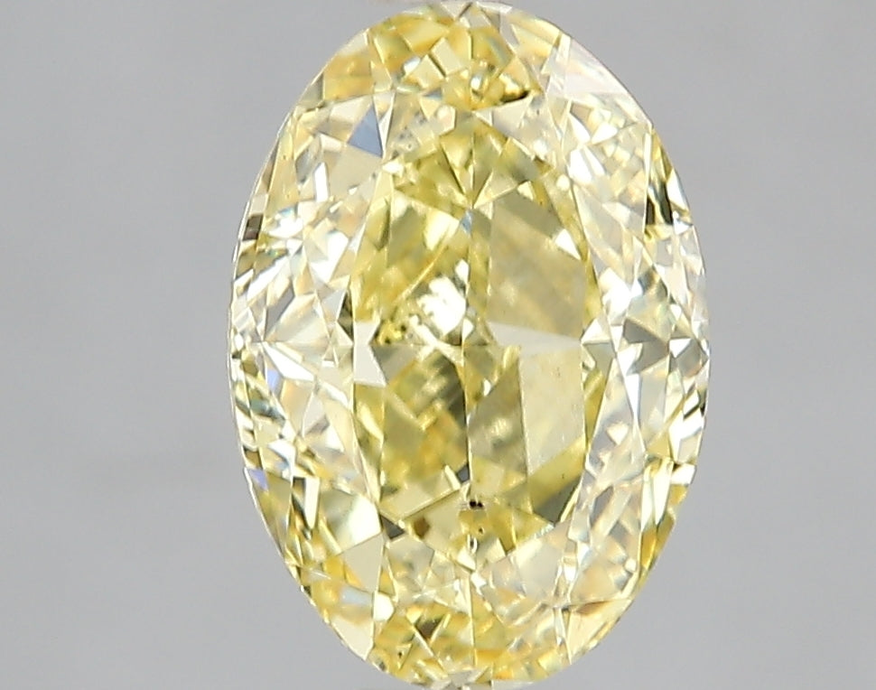 3.01ct Lab Diamond KT71-6 — FANCY VIVID YELLOW/SI1 | IGI Certified