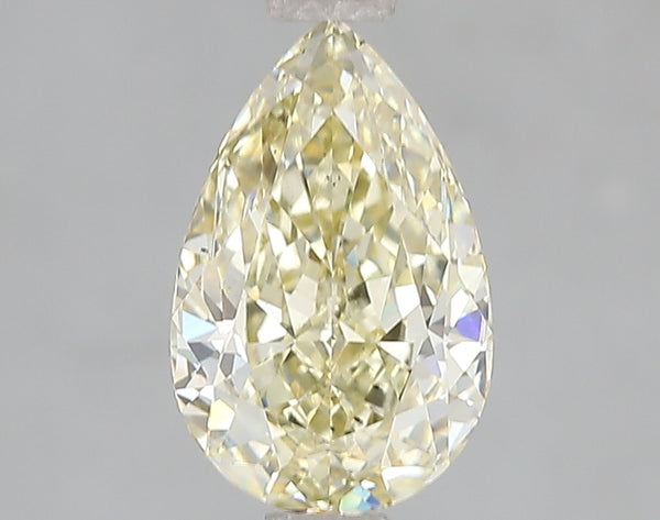 2.02ct Fancy Yellow Pear Lab Diamond, SI1, IGI Certified