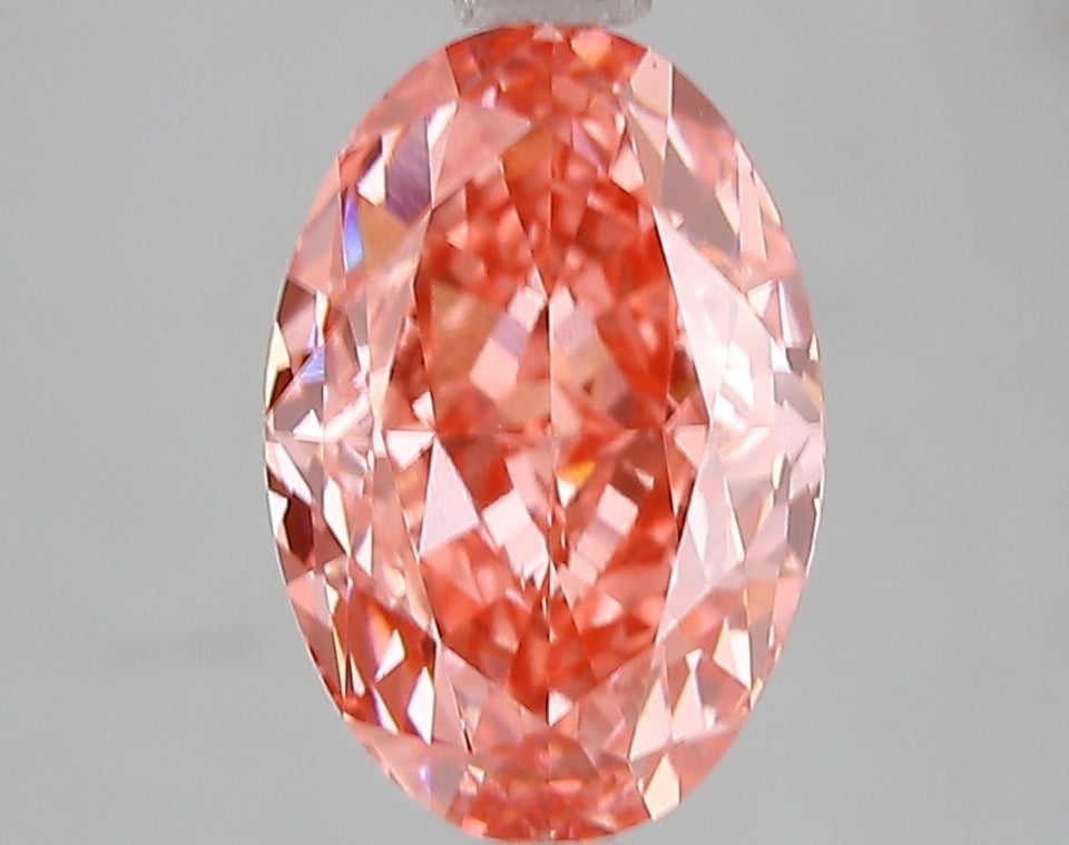 3.02ct Lab Diamond KT77-14 — FANCY VIVID PINK/VS2 | IGI Certified