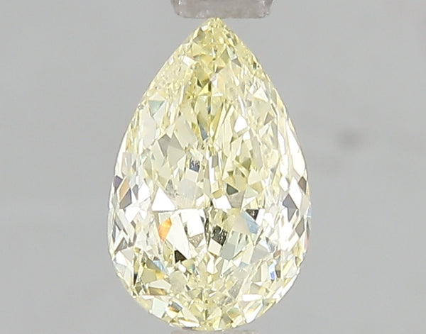 1.02ct Fancy Intense Yellow Pear Lab Diamond, VS1, IGI Certified