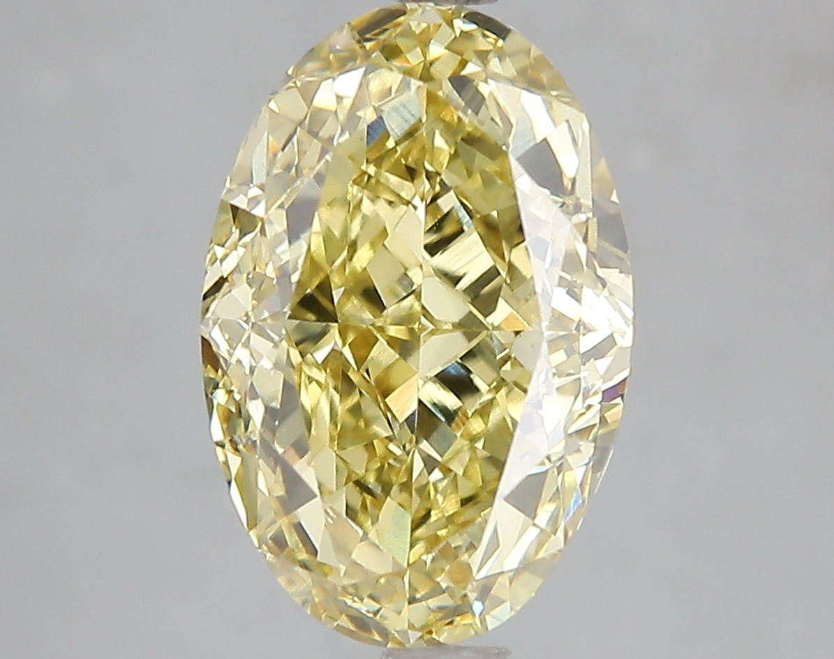 5.03ct Lab Diamond KT77-2 — FANCY INTENSE YELLOW/VS1 | IGI Certified