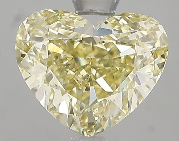 2.02ct Fancy Intense Yellow Heart Lab Diamond, VS2, IGI Certified