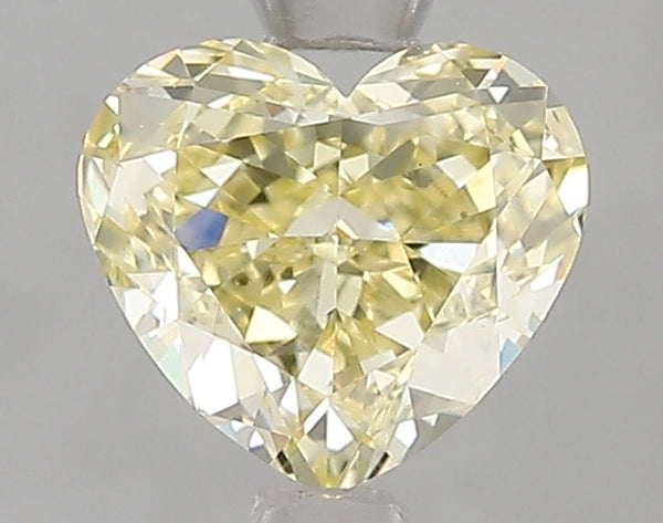 1.51ct Fancy Yellow Heart Lab Diamond, VS1, IGI Certified