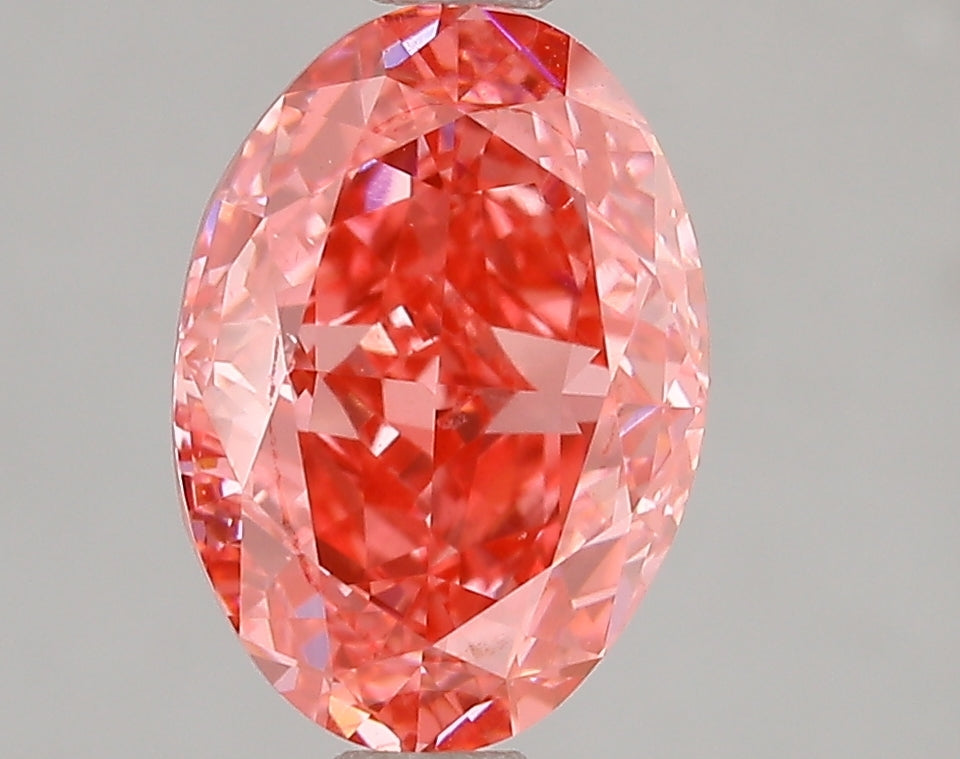 3.01ct Lab Diamond KT79-4 — FANCY VIVID PINK/VS2 | IGI Certified