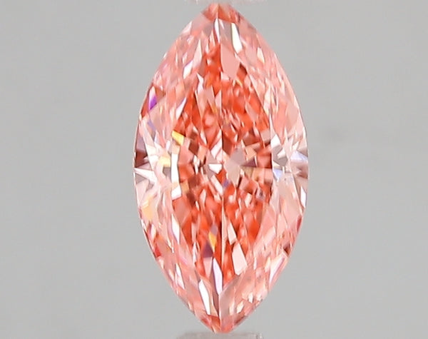 1.07ct Fancy Vivid Pink Marquise Lab Diamond, VS2, IGI Certified