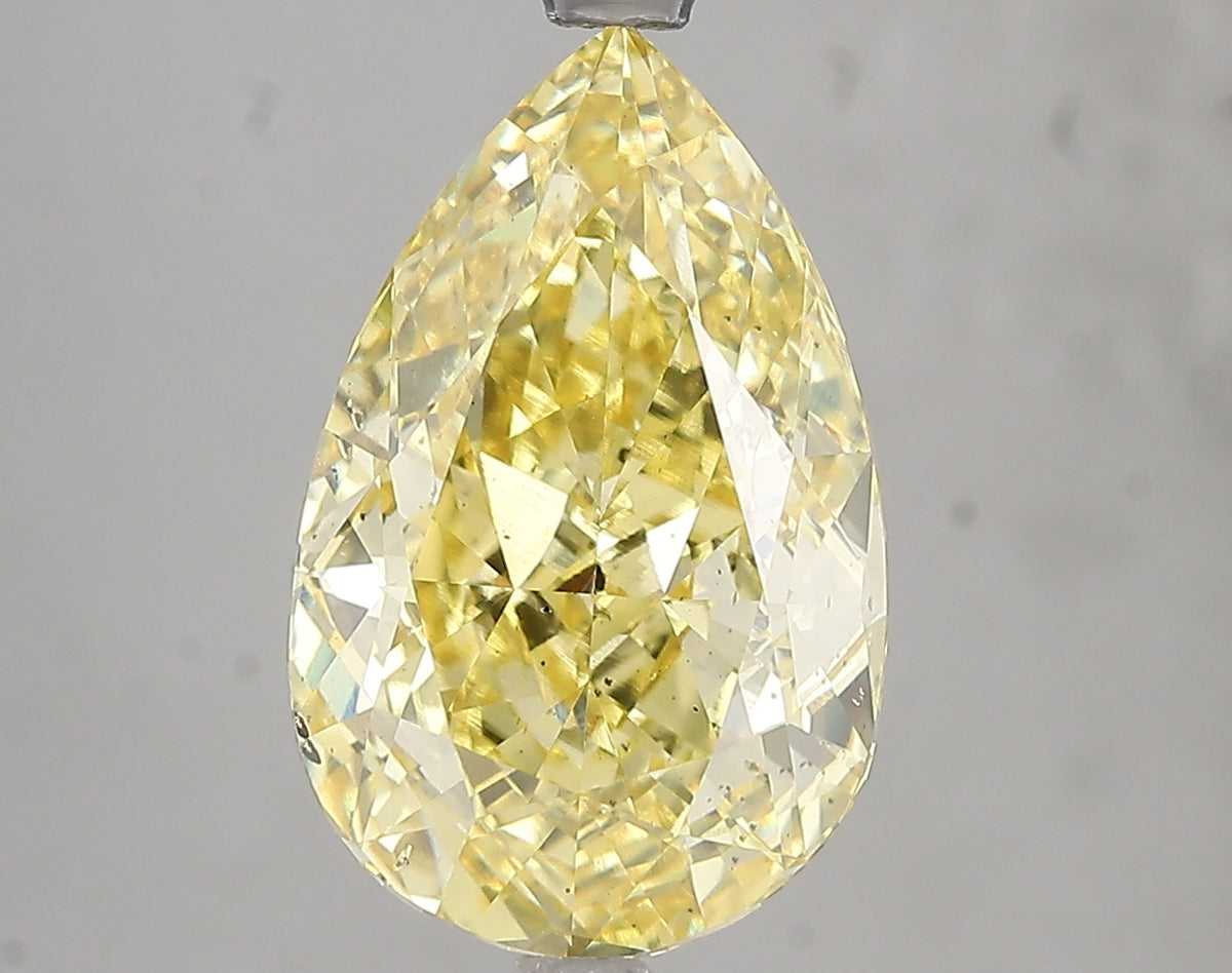 5.01ct Lab Diamond KT84-7 — FANCY INTENSE YELLOW/SI1 | IGI Certified