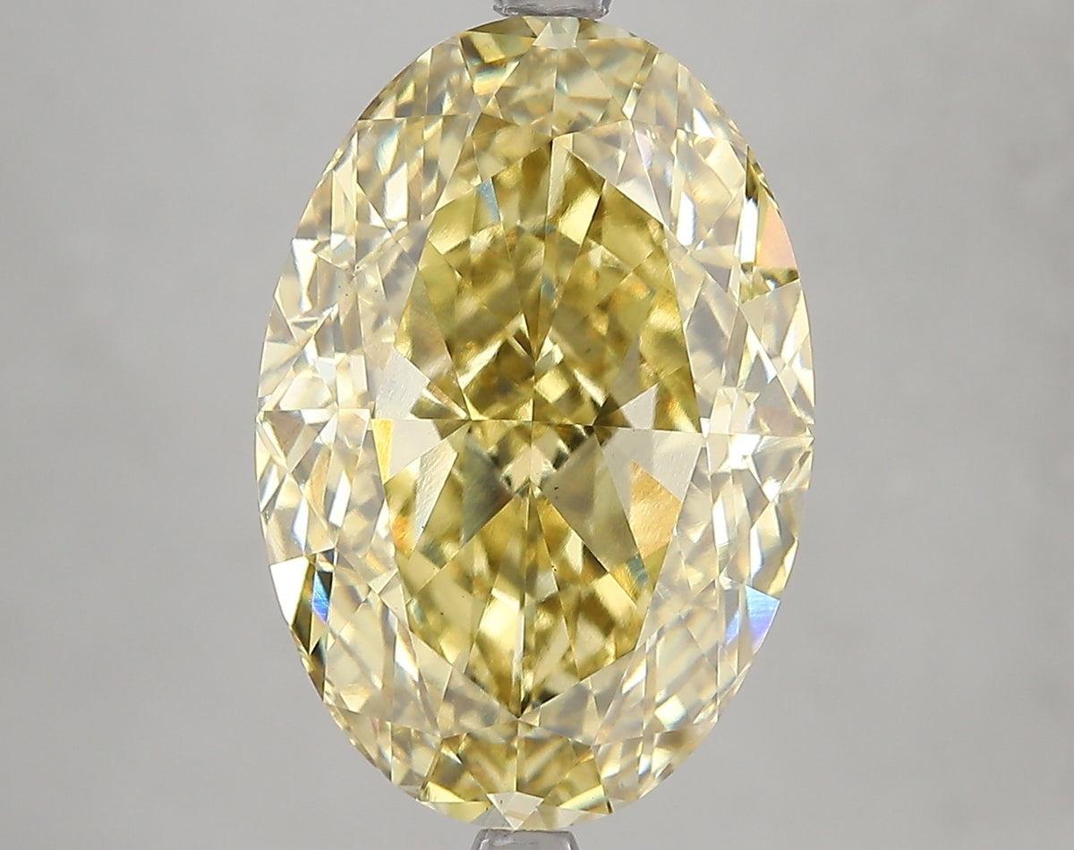 9.04ct Lab Diamond KT85-9 — FANCY INTENSE YELLOW/VS1 | IGI Certified