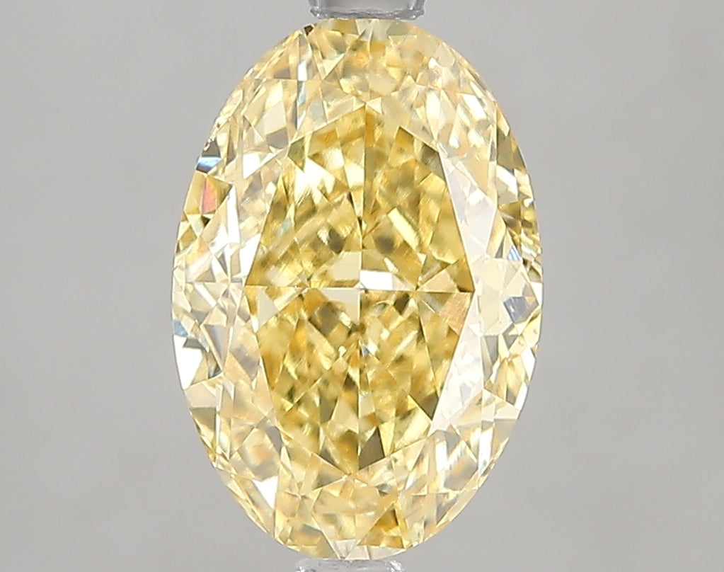 3.0ct Lab Diamond KT88-3 — FANCY INTENSE YELLOW/SI1 | IGI Certified