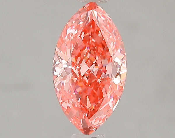 1.06ct Fancy Vivid Pink Marquise Lab Diamond, VS1, IGI Certified
