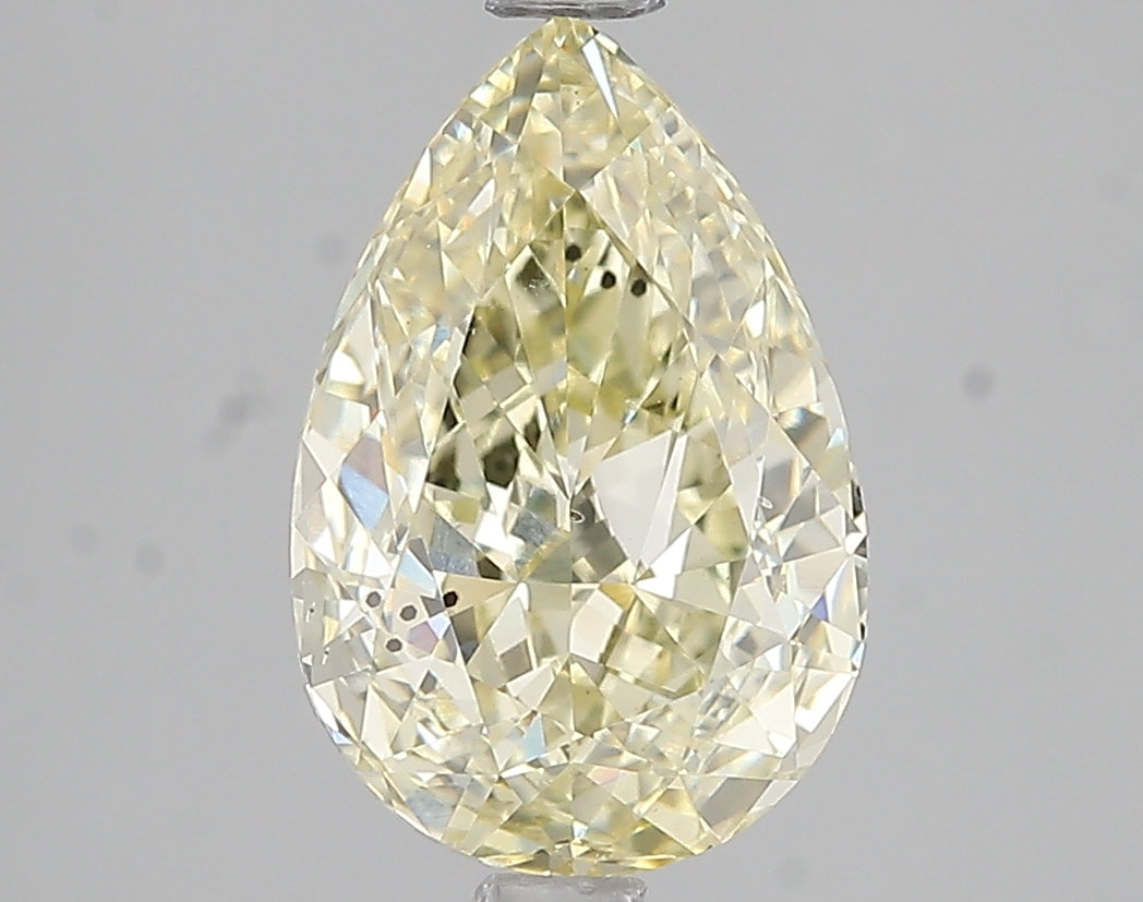 3.02ct Lab Diamond KT92-2 — FANCY LIGHT YELLOW/SI1 | IGI Certified