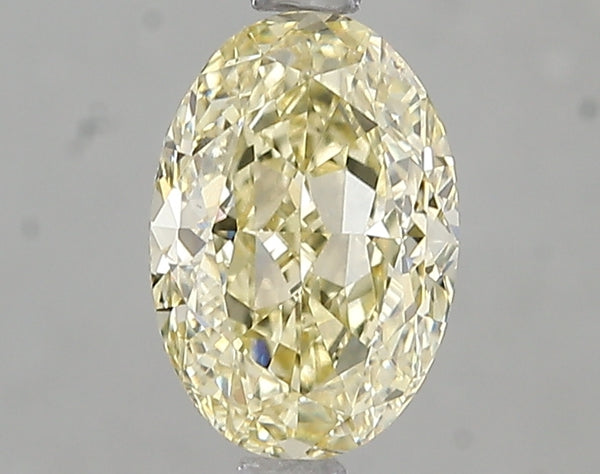 1.57ct Fancy Yellow Oval Lab Diamond, VS2, IGI Certified