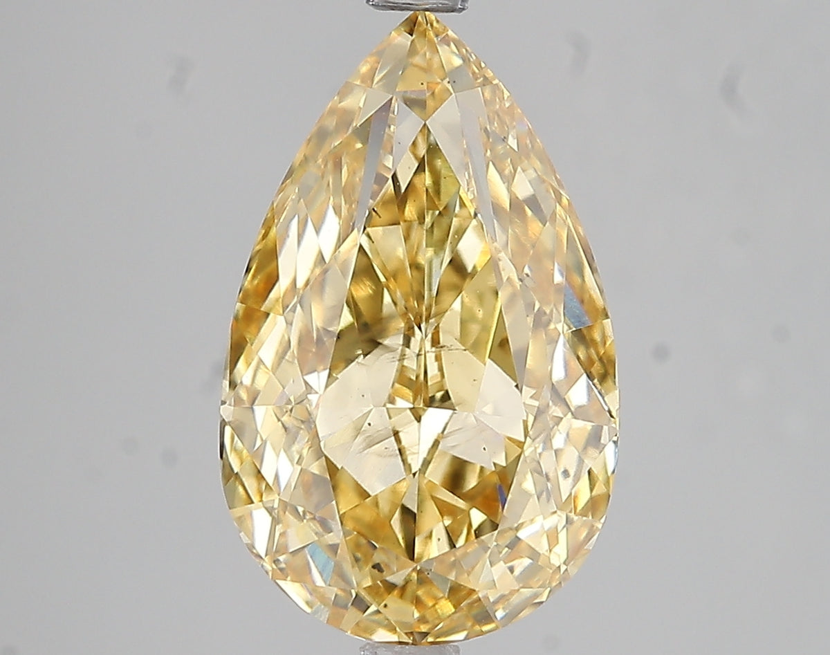 5.03ct Lab Diamond KT94-6 — FANCY INTENSE YELLOW/SI1 | IGI Certified