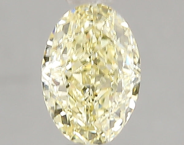 1.02ct Fancy Intense Yellow Oval Lab Diamond, SI1, IGI Certified