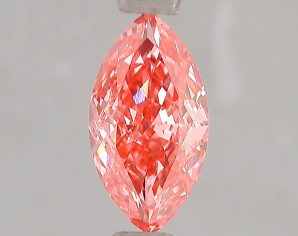 1.01ct Fancy Vivid Pink Marquise Lab Diamond, VS2, IGI Certified