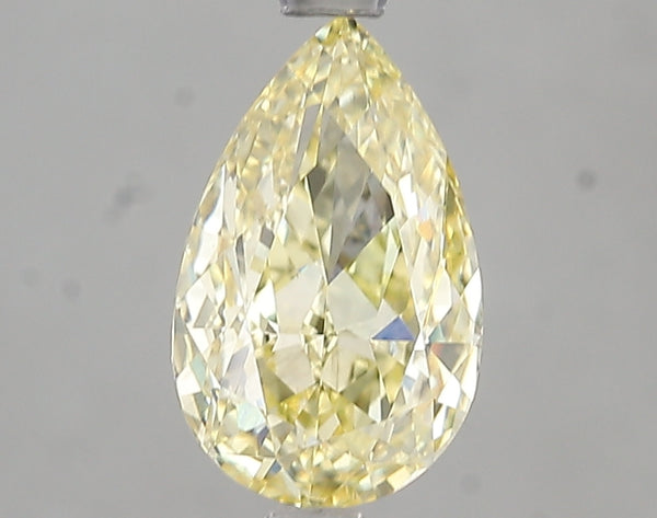 2.08ct Fancy Intense Yellow Pear Lab Diamond, VS1, IGI Certified