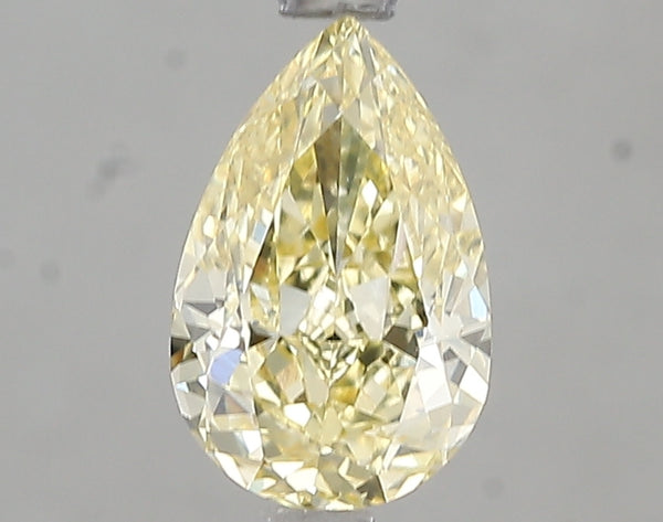 1.59ct Fancy Intense Yellow Pear Lab Diamond, VS1, IGI Certified