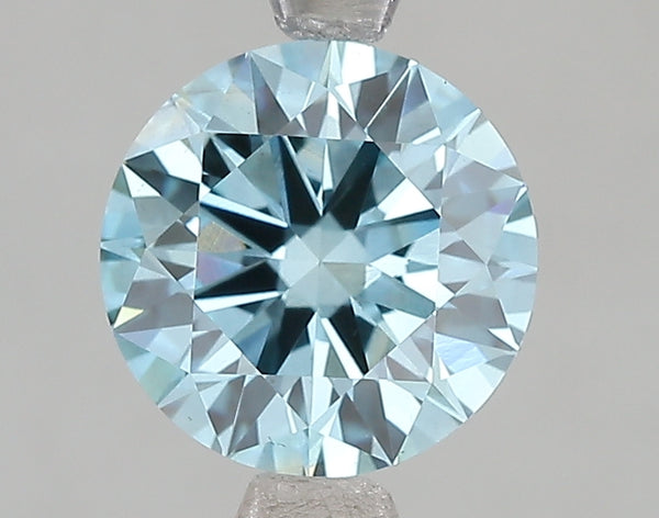 2.03ct Fancy Vivid Blue Round Brilliant Lab Diamond, VS2, IGI Certified