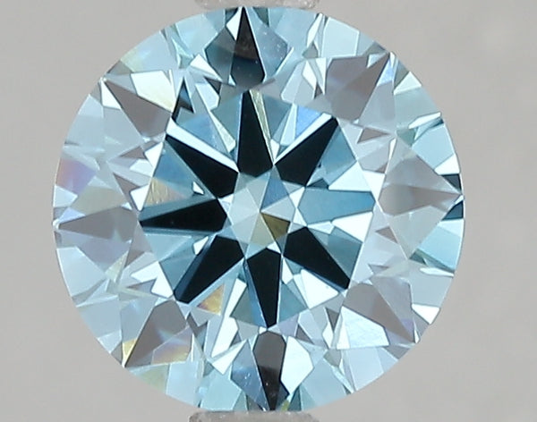 2.08ct Fancy Vivid Blue Round Brilliant Lab Diamond, VS1, IGI Certified