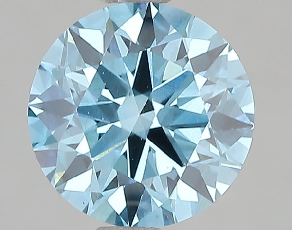 2.05ct Fancy Vivid Blue Round Brilliant Lab Diamond, VS2, IGI Certified