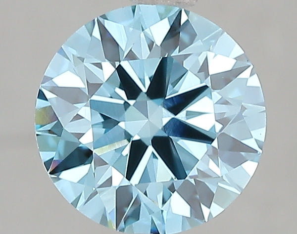 2.09ct Fancy Vivid Blue Round Brilliant Lab Diamond, VS1, IGI Certified