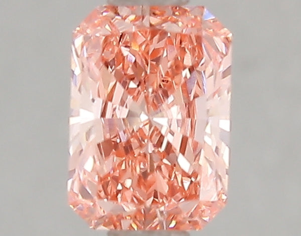 1.05ct Fancy Vivid Pink Radiant Lab Diamond, VS1, IGI Certified
