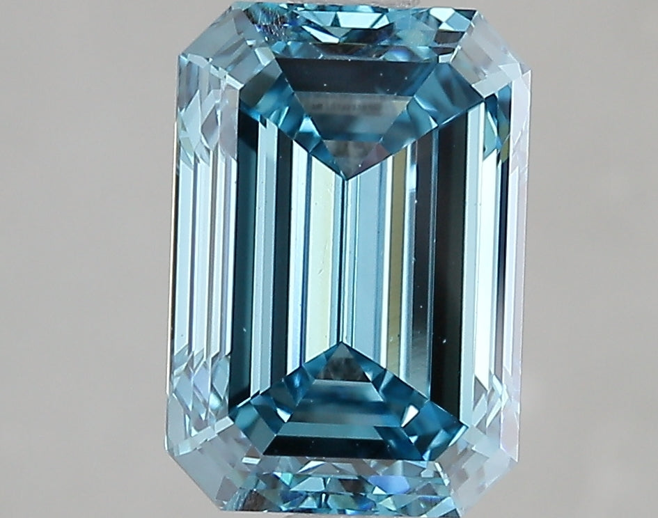 3.09ct Lab Diamond KTM7-16 — FANCY VIVID BLUE/VS1 | IGI Certified