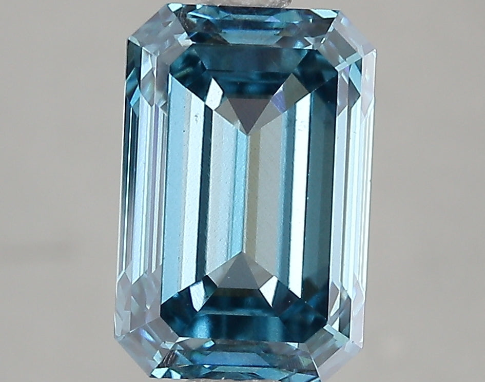 3.11ct Lab Diamond KTM7-21 — FANCY VIVID BLUE/VS2 | IGI Certified