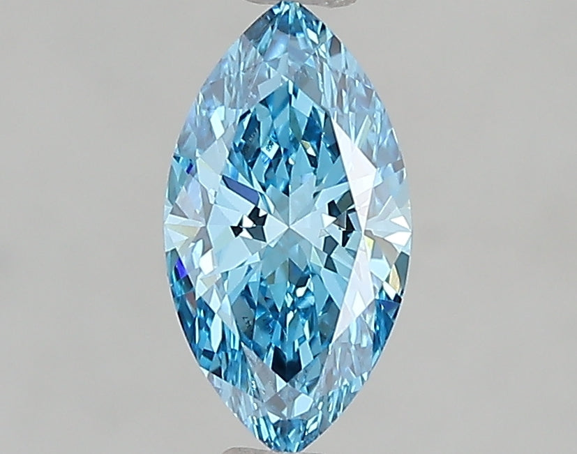 1.0ct Lab Diamond KTM8-1 — FANCY VIVID BLUE/VVS2 | IGI Certified