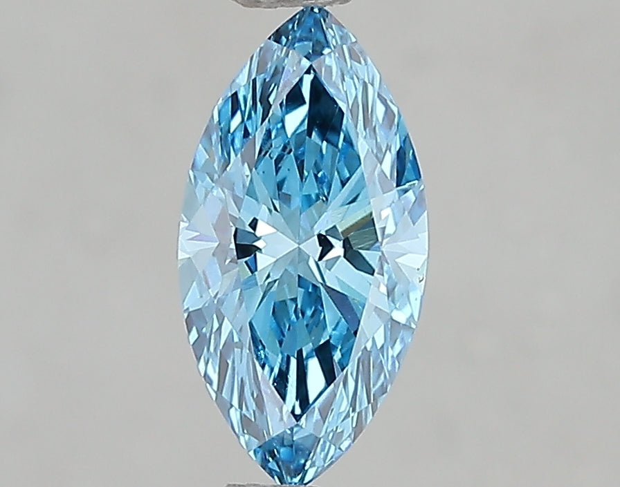 1.0ct Lab Diamond KTM8-16 — FANCY VIVID BLUE/VVS2 | IGI Certified