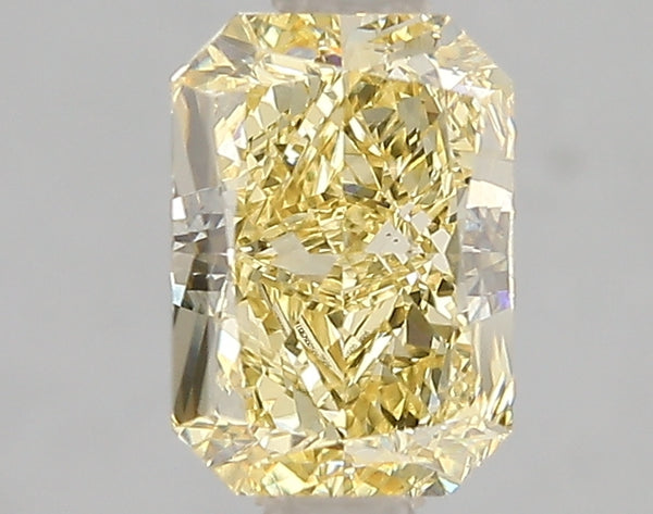 1.5ct Fancy Intense Yellow Radiant Lab Diamond, VS1, IGI Certified