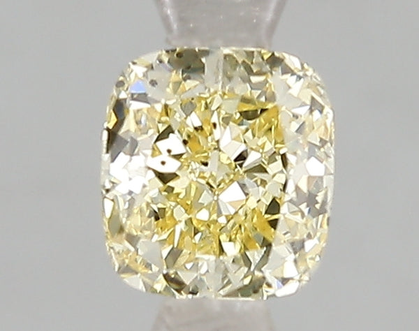 1.01ct Fancy Intense Yellow Cushion Lab Diamond, SI1, IGI Certified