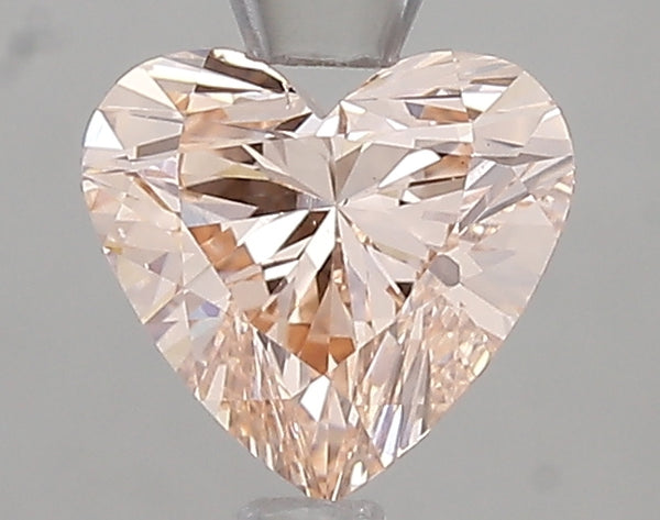 1ct Fancy Intense Pink Heart Lab Diamond, VS2, IGI Certified