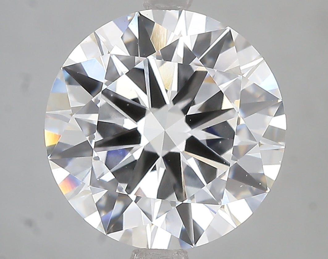 5.01ct Excellent Cut Round Brilliant Lab Diamond, F Color, VS1, IGI Certified