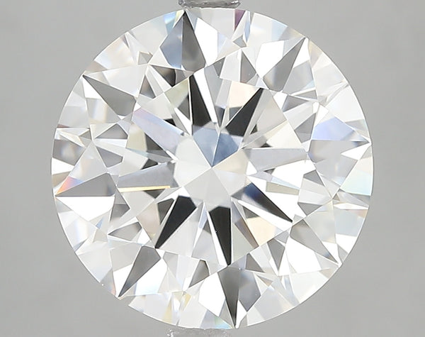 5.51ct Ideal Cut Round Brilliant Lab Diamond, H Color, VVS2, IGI Certified