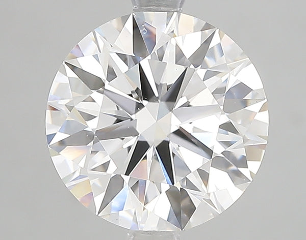 3.07ct Ideal Cut Round Brilliant Lab Diamond, E Color, VVS2, IGI Certified