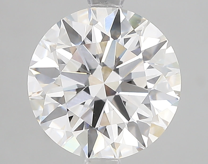 3.08ct Ideal Cut Round Brilliant Lab Diamond, E Color, VVS2, IGI Certified