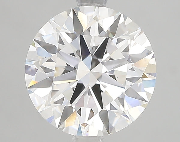 3.07ct Ideal Cut Round Brilliant Lab Diamond, E Color, VVS2, IGI Certified