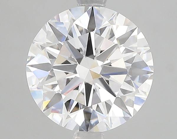 3.09ct Ideal Cut Round Brilliant Lab Diamond, D Color, VVS2, IGI Certified