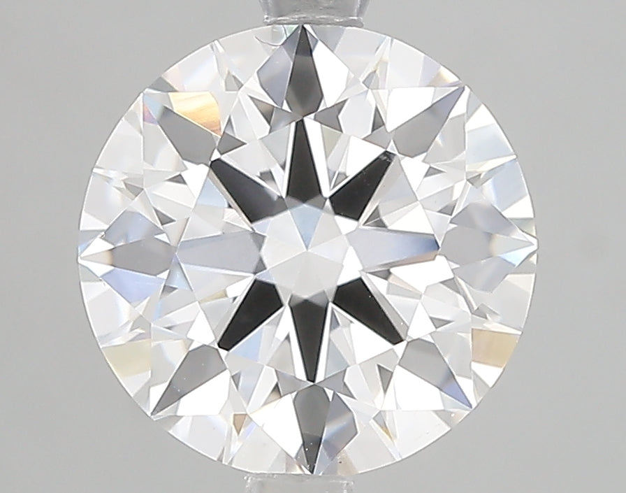3.07ct Ideal Cut Round Brilliant Lab Diamond, E Color, VVS2, IGI Certified