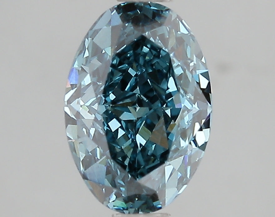 2.11ct Lab Diamond REP-32 — FANCY VIVID GREEN BLUE/VS1 | IGI Certified