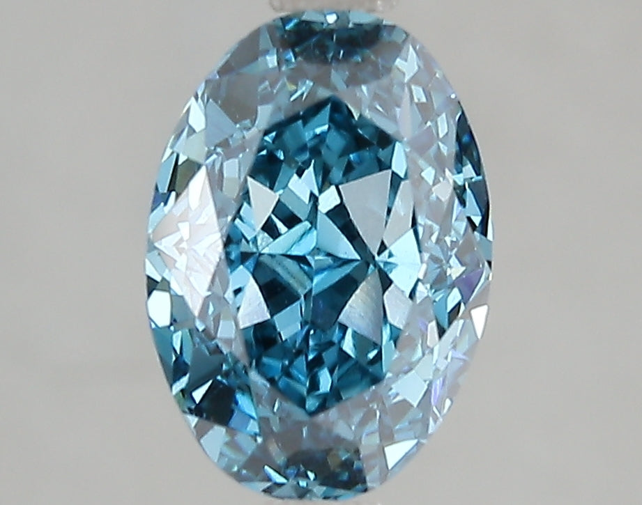 2.35ct Lab Diamond REP-34 — FANCY VIVID BLUE/VS1 | IGI Certified