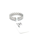 Full Eternity Band — Emerald Cut, 14K White Gold