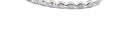The Amelie bezel-set pear diamond tennis bracelet in 14K white gold