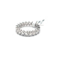 The Adèle Emerald-Cut Diamond Eternity Band