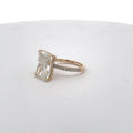 The Florence Radiant Hidden-Halo Ring