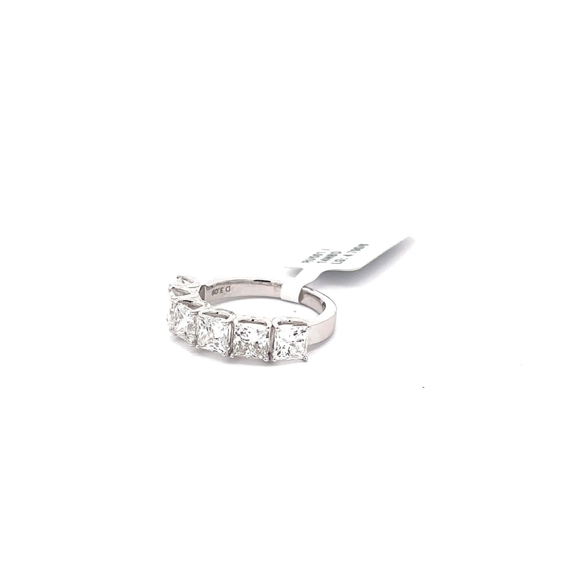 The Estelle Radiant Half-Eternity Band