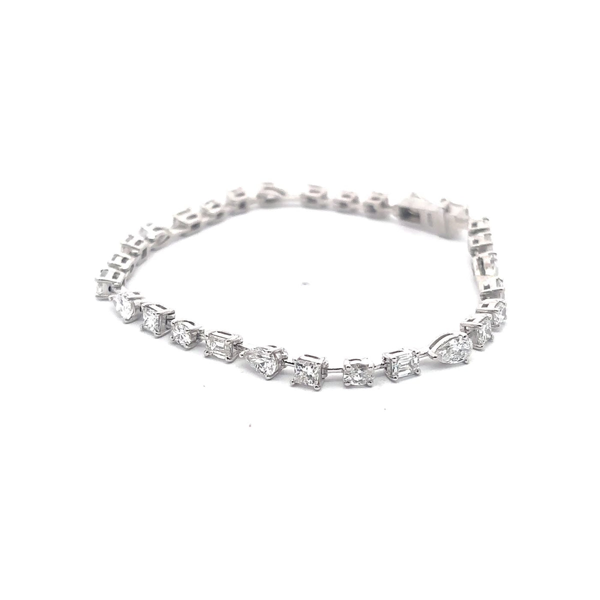 The Delphine Mixed-Cut Diamond Bracelet