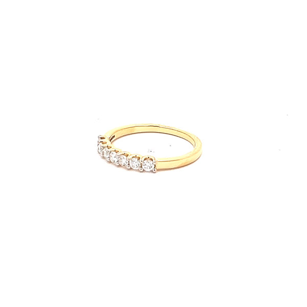 The Aurore Seven-Stone Diamond Band